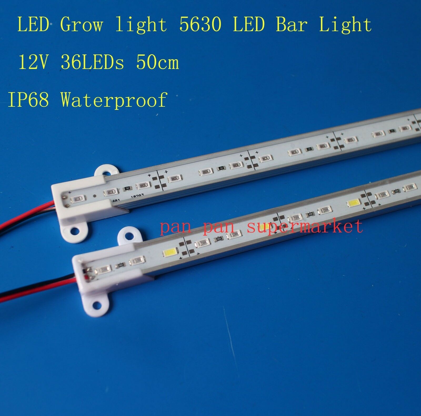 LED   5630 LED   12V 36LED 50cm IP68 ..